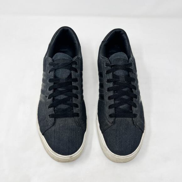 [Adidas] Cloudfoam Super Daily Core Black Casual Lace Up Sneakers Size 12 Men's - Picture 8 of 10